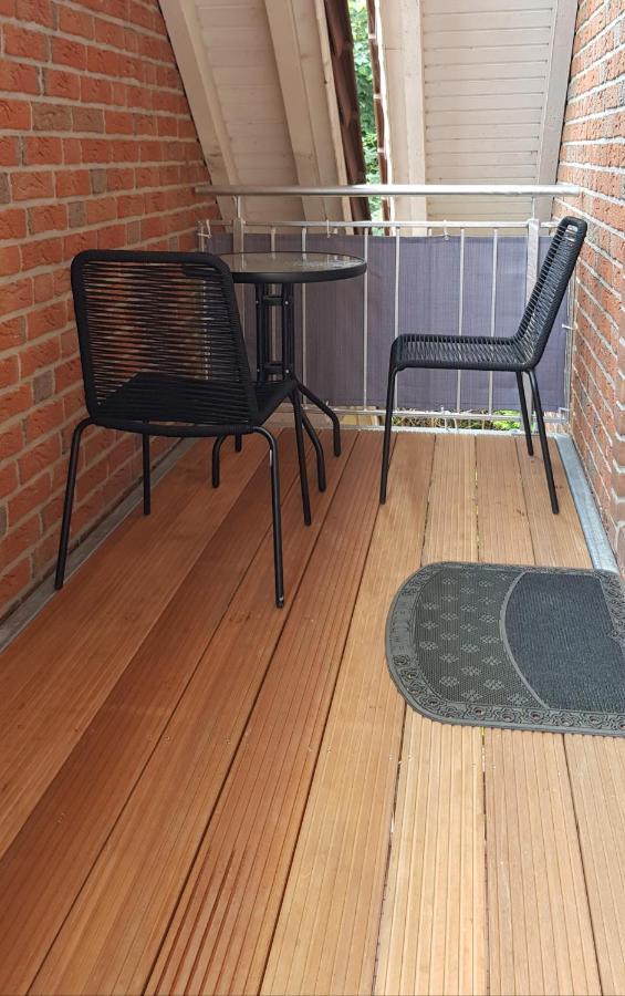 Ferienwohnung Haus am Bürgerpark Hage OG Exterior foto