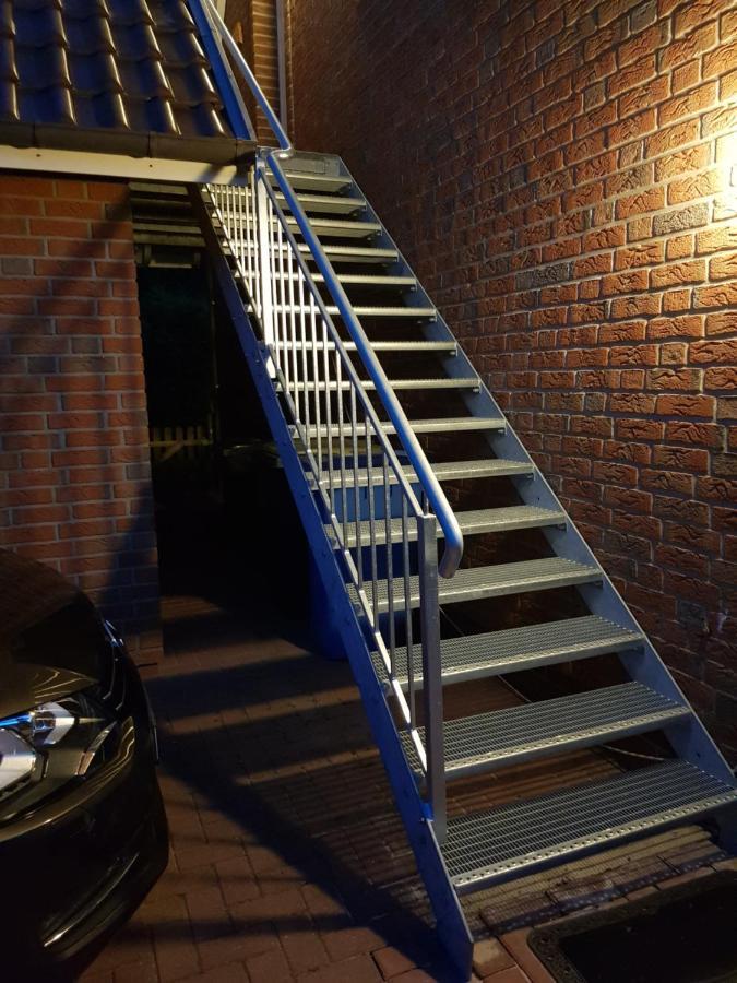 Ferienwohnung Haus am Bürgerpark Hage OG Exterior foto
